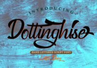 Dottinghise Font - Featured Image
