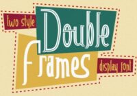Double Frames Font - Featured Image