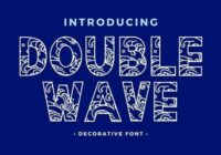 Double Wave Font - Featured Image