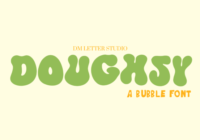 Doughsy Font - Featured Image