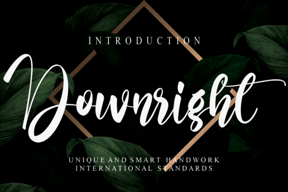 Downright Font - Featured Image