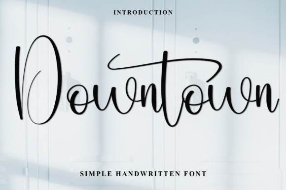 Downtown Font - Featured Image