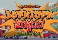 Downtown Street Font - Featured Image
