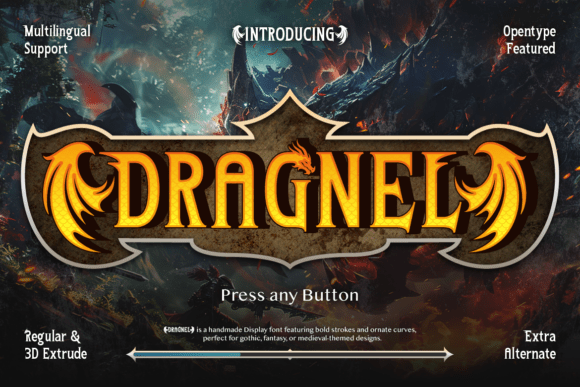 Dragnel Font - Featured Image
