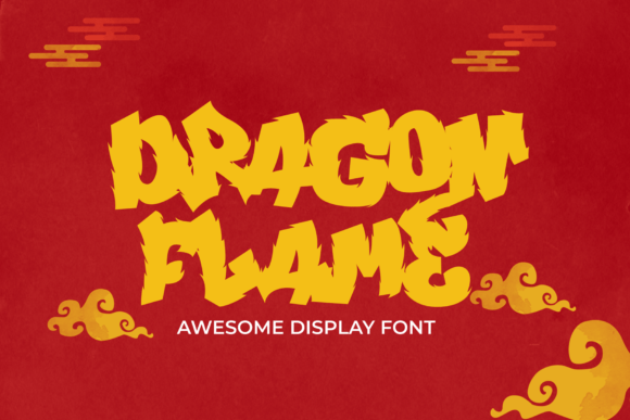 Dragon Flame Font - Featured Image