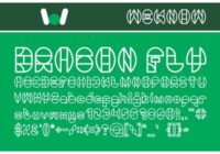 Dragon Fly Font - Featured Image