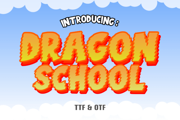 Dragon School Font - Featured Image