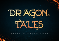 Dragon Tales Font - Featured Image