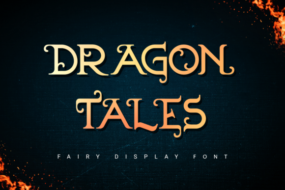 Dragon Tales Font - Featured Image