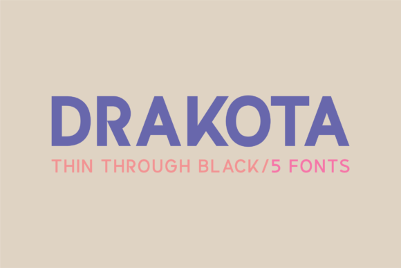 Drakota Font - Featured Image