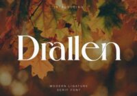 Drallen Font - Featured Image