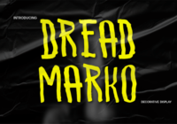 Dreadmarko Font - Featured Image