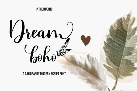 Dream Boho Font - Featured Image