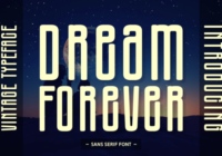 Dream Forever Font - Featured Image
