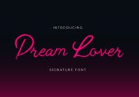 Dream Lover Font - Featured Image