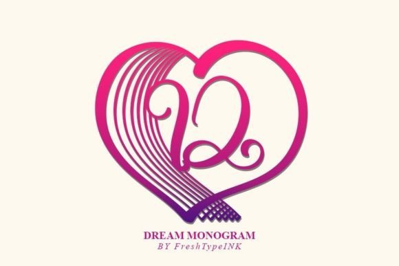 Dream Monogram Font - Featured Image