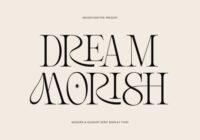 Dream Morish Font - Featured Image