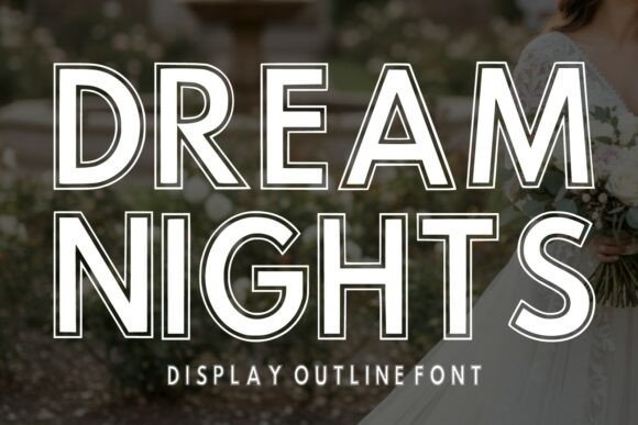 Dream Nights Font - Featured Image
