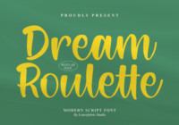 Dream Roulette Font - Featured Image