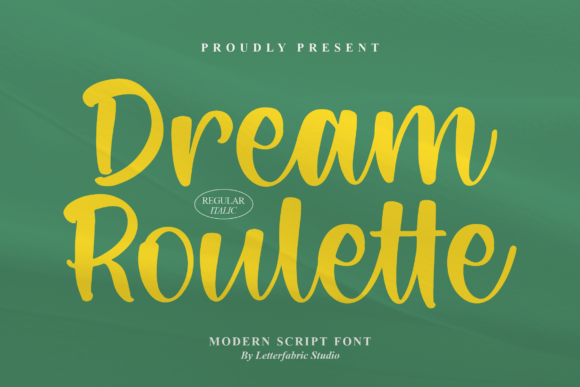 Dream Roulette Font - Featured Image