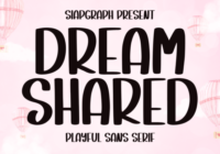 Dream Shared Font - Featured Image