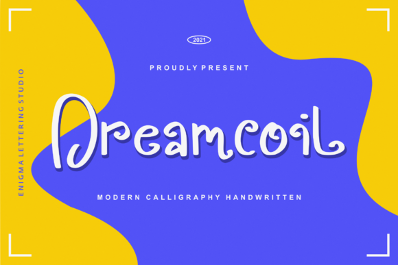 Dreamcoil Font - Featured Image
