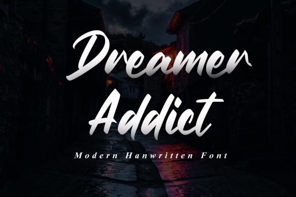Dreamer Addict Font - Featured Image