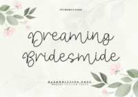 Dreaming Bridesmide Font - Featured Image