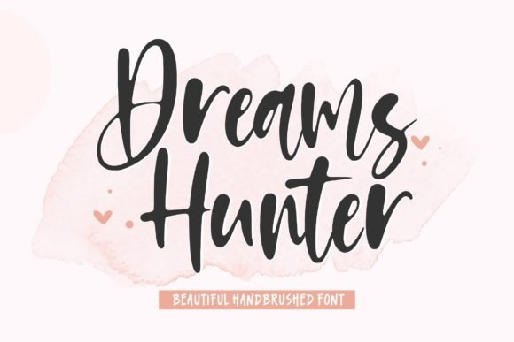 Dreams Hunter Font - Featured Image