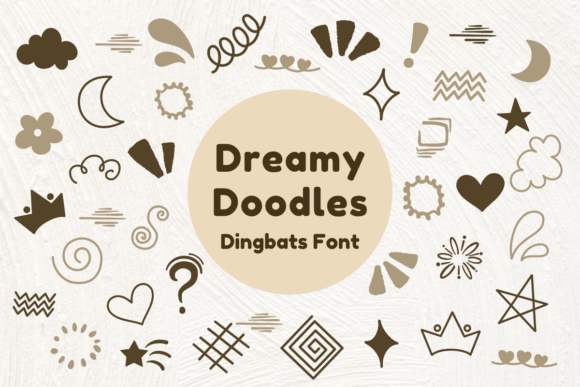 Dreamy Doodles Font - Featured Image