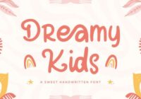 Dreamy Kids Font - Featured Image