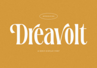 Dreavolt Font - Featured Image