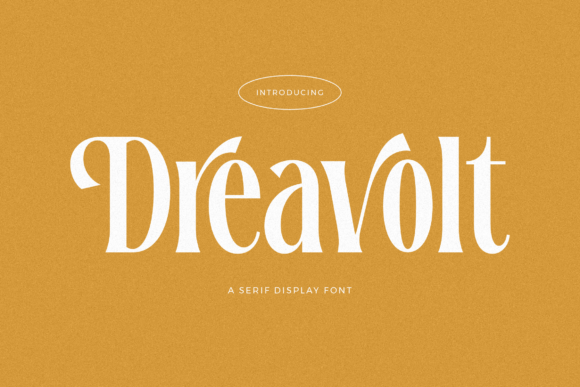 Dreavolt Font - Featured Image