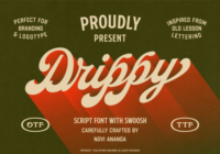 Drippy Font - Featured Image