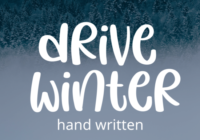 Drive Winter Font - Featured Image