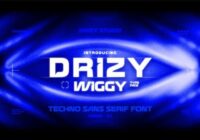 Drizy Wiggy Font - Featured Image
