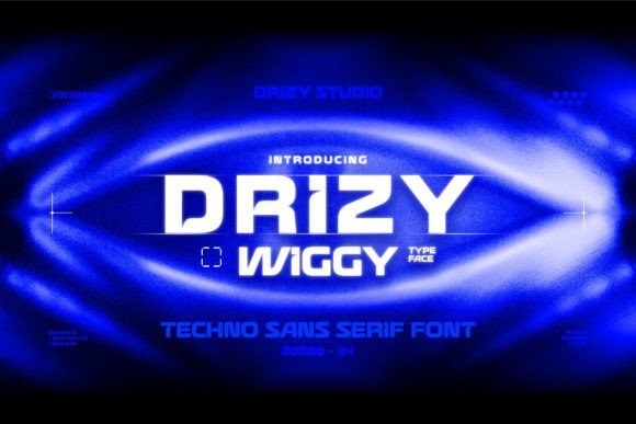 Drizy Wiggy Font - Featured Image