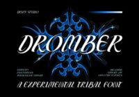 Dromber Font - Featured Image