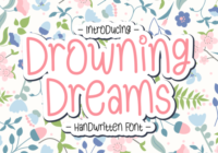 Drowning Dreams Font - Featured Image
