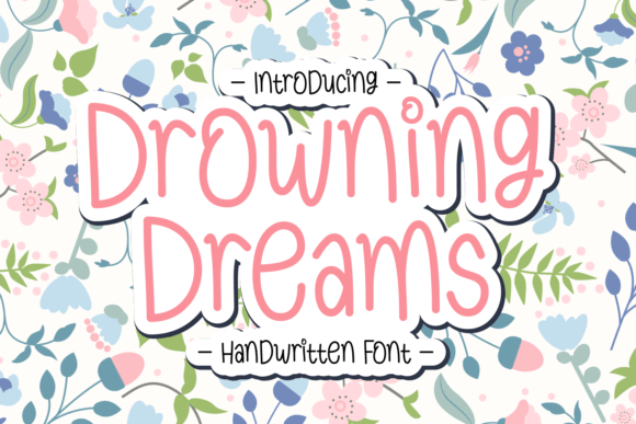 Drowning Dreams Font - Featured Image