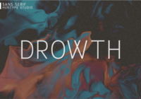 Drowth Font - Featured Image