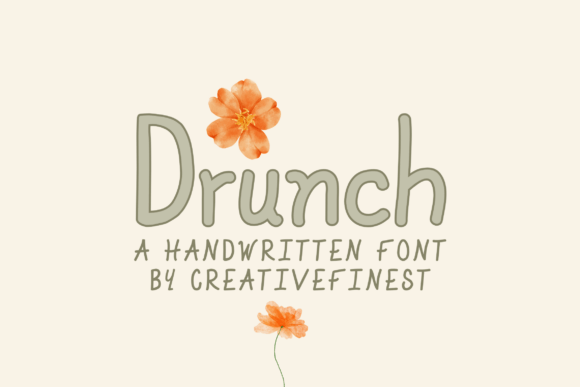 Drunch Font - Featured Image