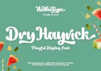 Dry Hayrick Font - Featured Image
