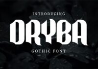 Dryba Font - Featured Image