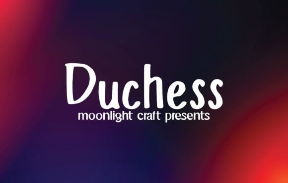 Duchess Font - Featured Image