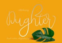 Dughter Font - Featured Image