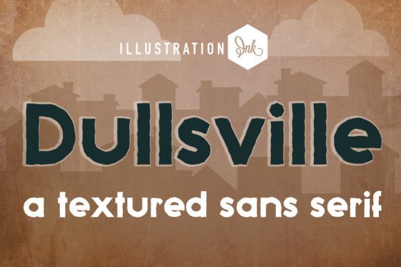 Dullsville Font - Featured Image