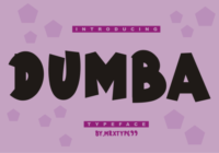 Dumba Font - Featured Image
