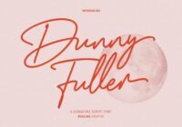 Dunny Fuller Font - Featured Image