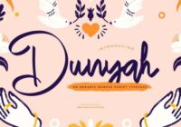 Dunyah Font - Featured Image